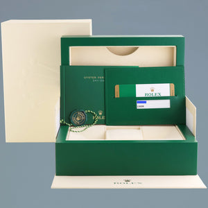 2019 PAPERS MINT Rolex President 118208 Yellow Gold White Roman Day Date Watch Box