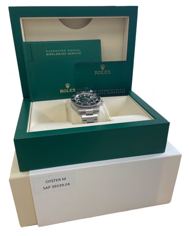 2021 NEW CARD Rolex Sea-Dweller Deepsea 126660 Black Steel Dive 44mm Watch BOX
