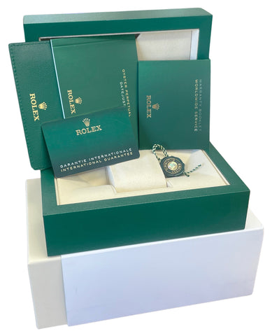 NEW APRIL 2024 PAPERS Rolex DateJust 41 Wimbledon Jubilee Steel Watch 126334 BOX