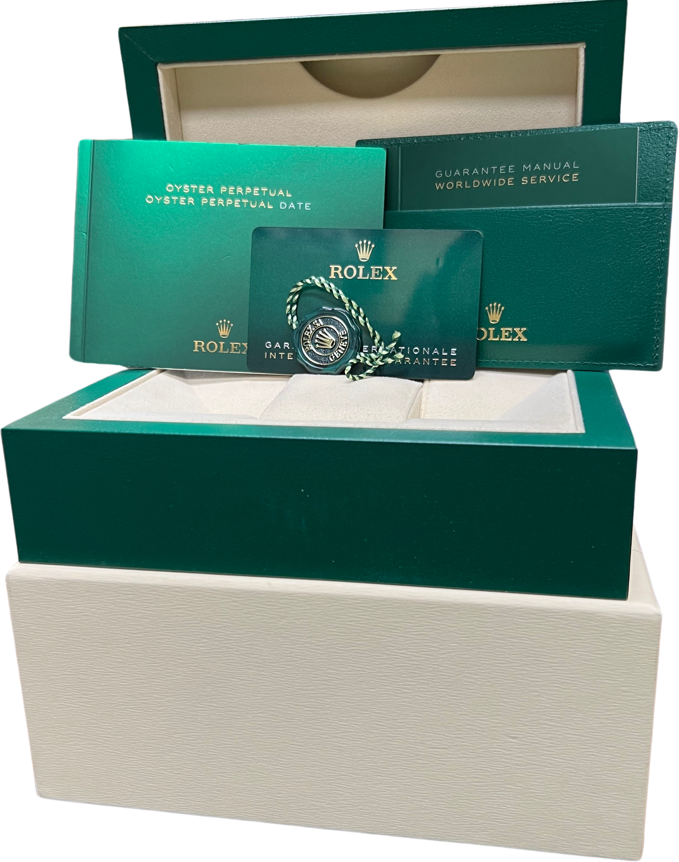 2021 NEW PAPERS Rolex Oyster Perpetual 41mm BLACK Stainless Watch 124300 BOX