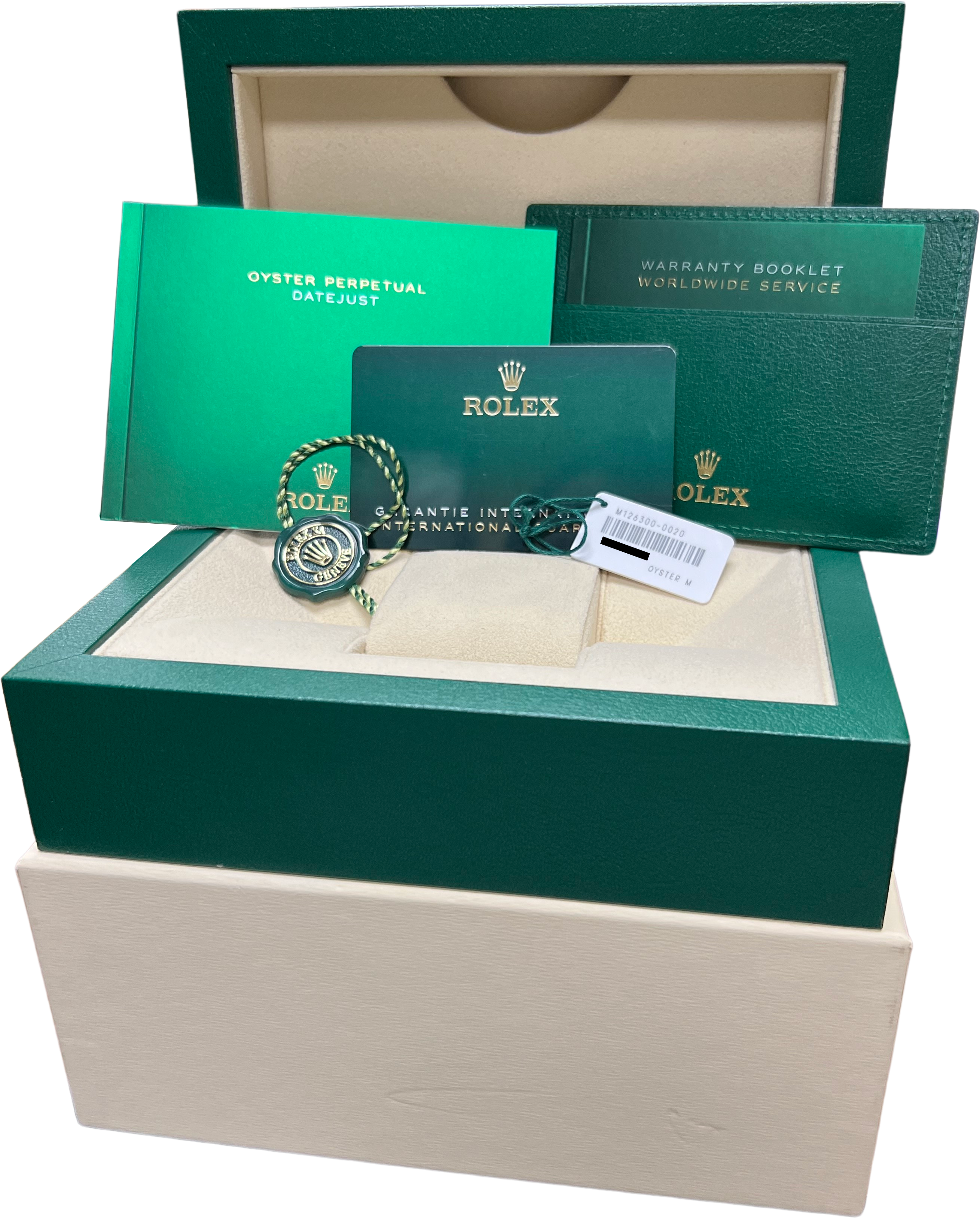 2022 NEW PAPERS Rolex DateJust 41 MINT GREEN JUBILEE Stainless Watch 126300 BOX