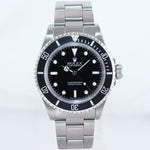 1994 Rolex Submariner No-Date 2 line Tritium dial 14060 Steel Black 40mm Watch Box