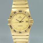 Omega Constellation 33mm Yellow Gold 398.0872 Quartz Watch