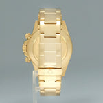 MINT 1999 Rolex Daytona 16528 Zenith White Chrono 40mm Cosmo Yellow Gold Watch