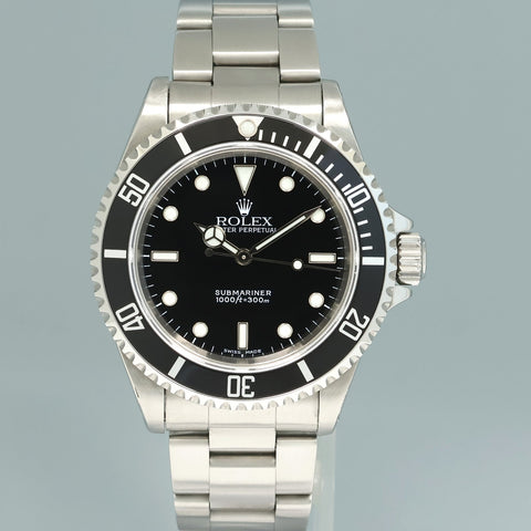 2024 RSC PAPERS Rolex Submariner No-Date 2 line 14060M Steel Black Watch Box