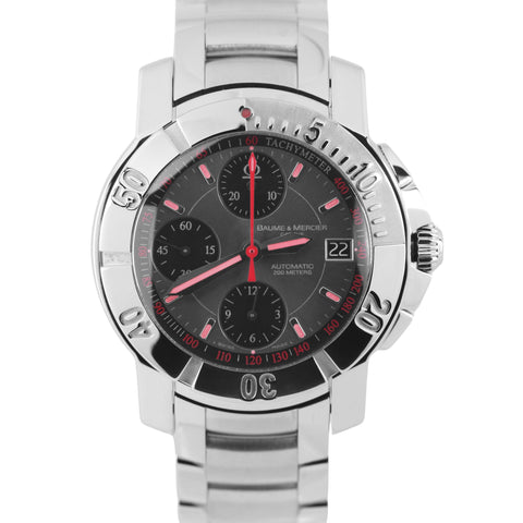 Baume & Mercier Sultanate of Oman Stainless Steel Gray 40mm 65519 Watch