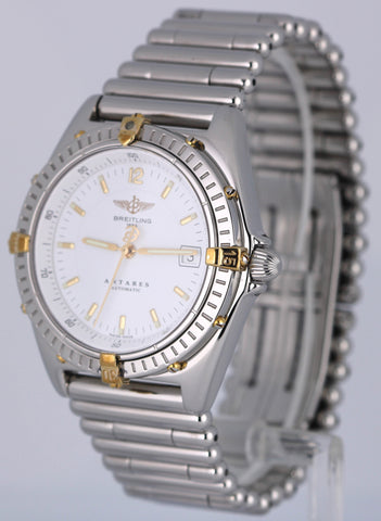 Breitling ANTARES Stainless Steel White Dial 39mm Automatic B10048 Watch