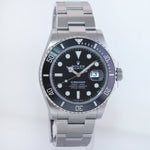 2022 NEW PAPERS Rolex Submariner 41mm Steel Black Ceramic 126610 Watch Box