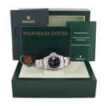 MINT 2005 Rolex Explorer II 16570 Stainless Steel Black Date GMT 40mm Watch Box