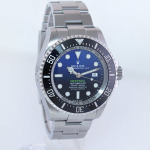 2020 NEW PAPERS Rolex Sea-Dweller Deepsea James Cameron Blue 126660 44mm Watch