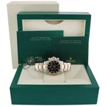 2022 MINT Rolex Daytona Cosmograph 116503 Black Two Tone Yellow Gold Watch Box