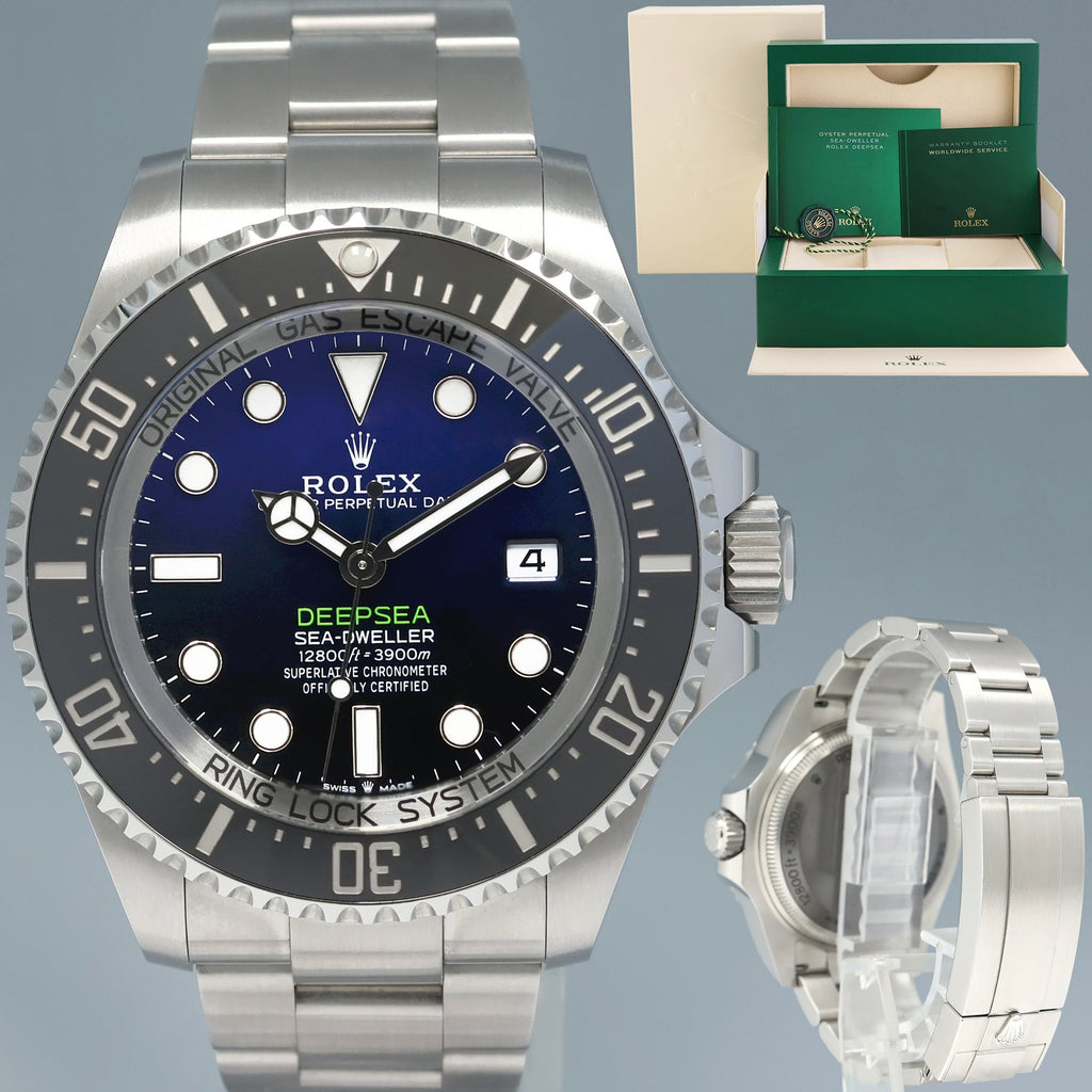 2023 NEW Rolex Sea-Dweller Deepsea 44mm James Cameron 136660 Watch Box