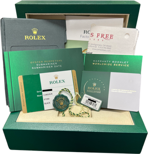 MINT 2016 PAPERS Rolex Submariner 40mm Black Ceramic Stainless 116610 LN BOX