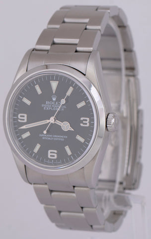MINT 1997 Rolex Explorer I 36mm 14270 Stainless Oyster 3-6-9 Automatic Watch