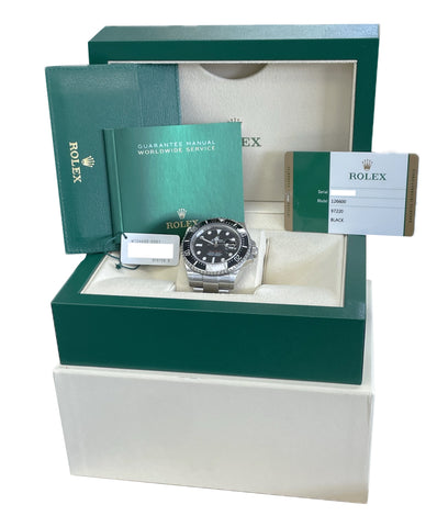 MINT PAPERS Rolex Sea-Dweller 126600 Mark I Red 50th-Anniversary 43mm Watch BOX