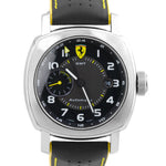 MINT Panerai Ferrari Scuderia GMT Black Steel 45mm Automatic Watch FER00009
