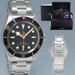 MINT 2020 PAPERS Tudor Black Bay Fifty-Eight 79030N Steel Black 39mm BB58 Watch