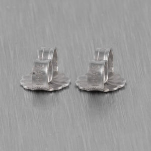 14k White Gold Diamond Dangle Kite Earrings 2.10ctw F COLORLESS VS2
