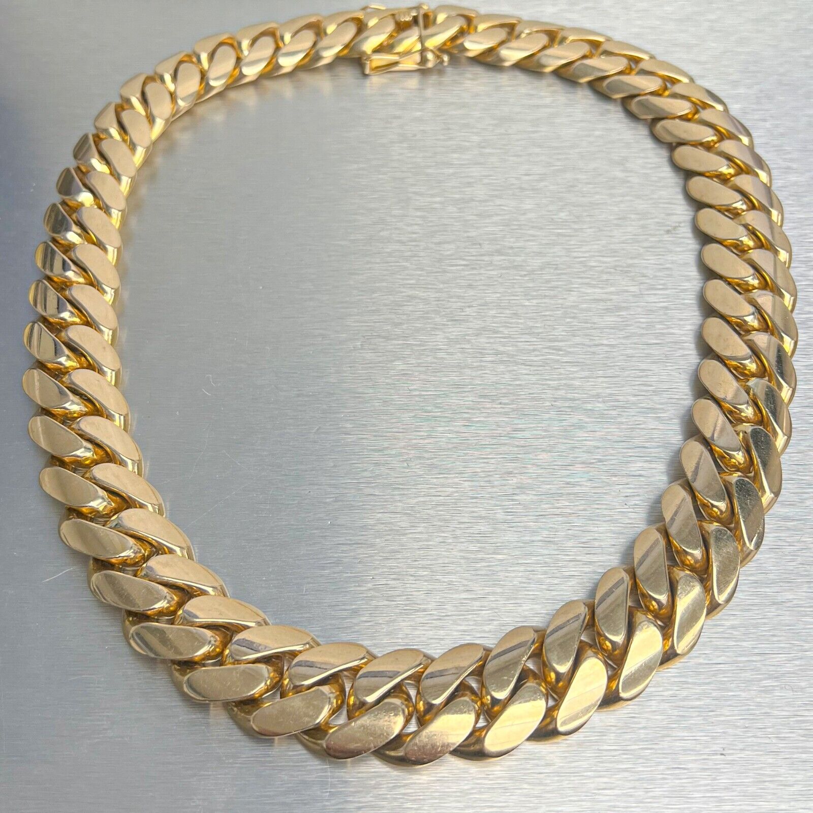 14k Yellow Gold Miami Cuban Link 23.5mm Chain Necklace 996.9g 26" HEAVY HUGE