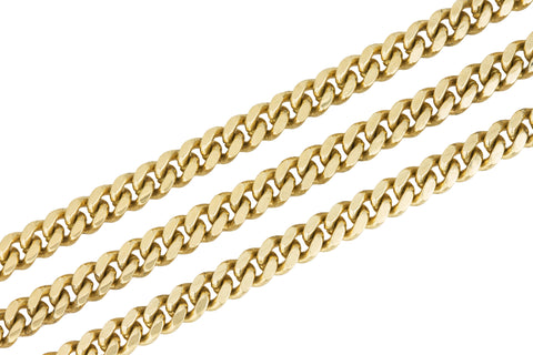 Men's Modern VIP 14K Yellow Gold 5mm Cuban Link Chain 28.00" Necklace 55.6gr