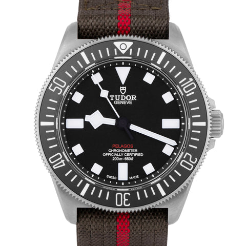MINT 2023 PAPERS Tudor Pelagos FXD Black Titanium Watch 25717N 42mm Watch B+P