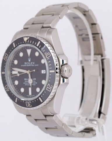 Rolex Sea-Dweller 4000 SD4K Black 40mm Ceramic Stainless Steel Dive Watch 116600