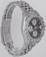 UNPOLISHED PAPERS Tudor Prince Date Chronograph 79280 P 40mm Steel Watch B+P