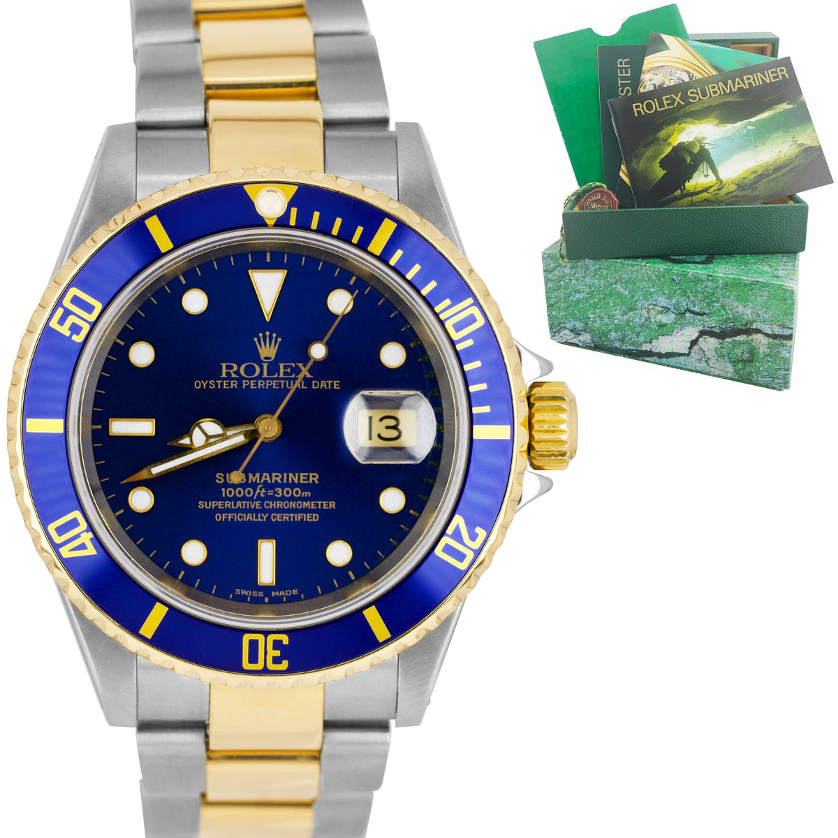 ROLEX SUBMARINER 16613 2コマ ROLEX SUBMARINER 16613 2コマ ROLEX ロレックス サブマリーナデイト