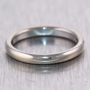Elsa Peretti Tiffany & Co. Platinum 0.02ct Diamond Band Ring