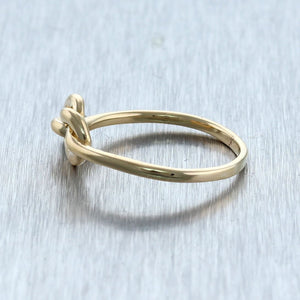 Tiffany & Co. 18k Yellow Gold Love Knot Ring