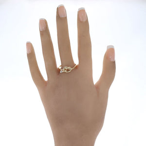 Tiffany & Co. 18k Yellow Gold Love Knot Ring