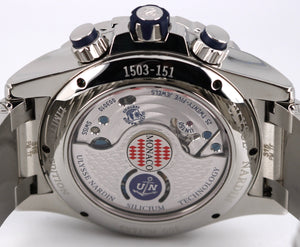Ulysse Nardin Diver Chronograph Monaco LE Steel Blue 44mm 1503-151 LTD Watch