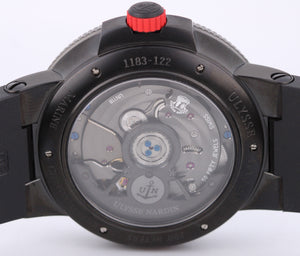 Ulysse Nardin Marine Chronometer PAPERS Black DLC Steel 45mm 1183-122LE LTD/99