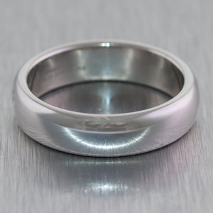 Men's Tiffany & Co. Platinum 0.10ct Diamond Lucida Wedding Band Ring