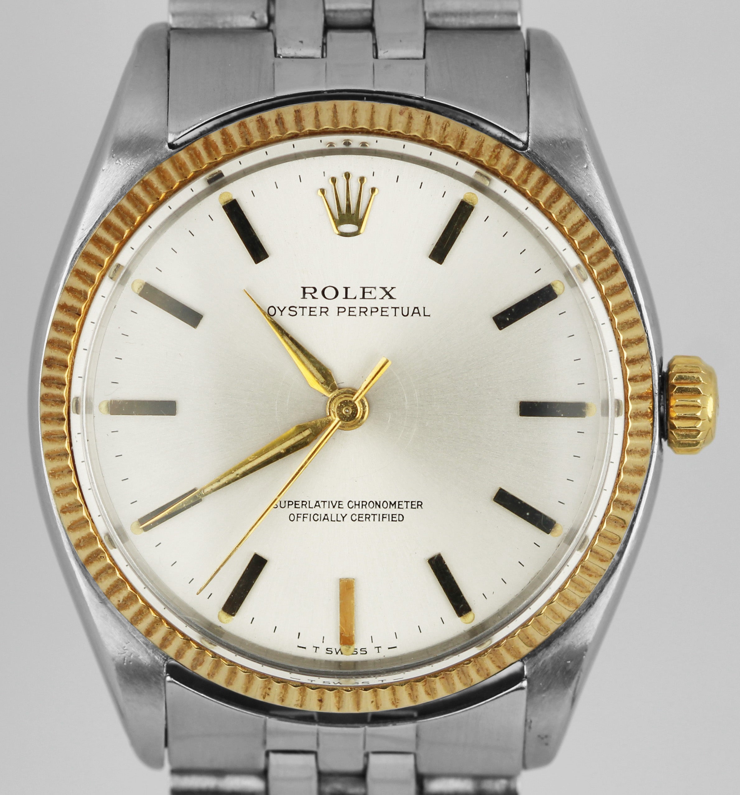 Vintage rolex oyster perpetual superlative chronometer officially certified Clearance