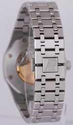 MINT UNPOLISHED Audemars Piguet Royal Oak BLACK 41mm 15400ST Stainless Watch