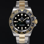 MINT 2016 Rolex GMT-Master 2 Ceramic 116713 Black Two Tone Steel Gold Watch Box
