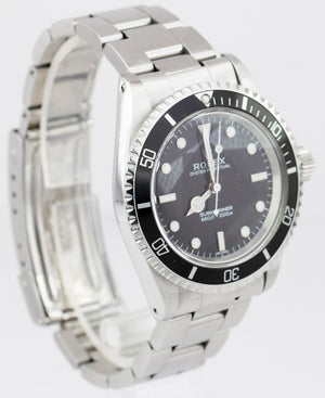 Rolex Submariner No-Date Stainless Steel 40mm Oyster Dive Watch 5513
