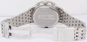 MINT Breitling Navitimer Montbrillant Chronograph Black 43mm Steel Watch A48330