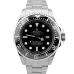 MINT 2023 RSC Rolex Sea-Dweller Deepsea 44mm Black Ceramic Watch 116660 BOX