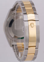 MINT PAPERS Rolex Sky-Dweller Black 18K Yellow Gold 42mm Oyster Date 326933 BOX
