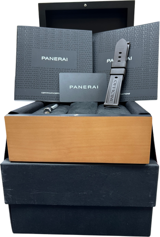 MINT 2019 PAPERS Panerai Luminor Eight Days Titanium Manual Brown PAM00797 BOX
