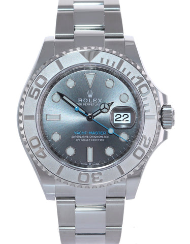 2022 MINT Rolex Yacht-Master 40mm 126622 Stainless Steel Platinum Rhodium Watch