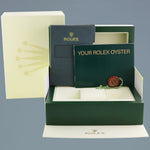 2009 MINT Rolex DateJust 36mm 116200 Steel Black Stick Oyster Watch Box