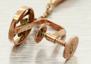 Good Fortune Jade Drop Earrings - 14k Yellow Gold | Dangle Screw-Back Clip-On
