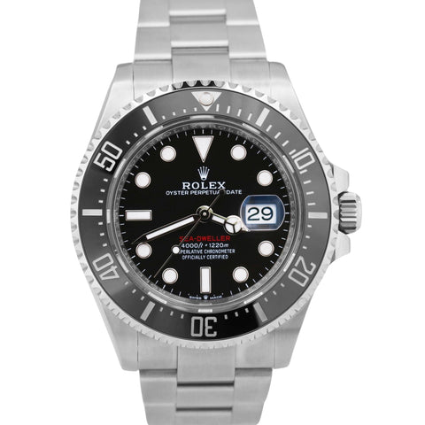 MINT 2023 PAPERS Rolex Sea-Dweller 126600 Black Red Mark II 43mm MK2 Watch BOX