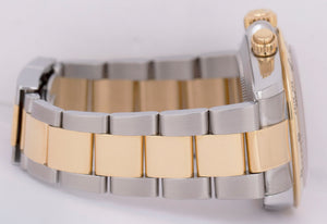 MINT PAPERS Rolex Daytona Cosmograph SLATE Rhodium 18K Two-Tone Watch 116523 BOX