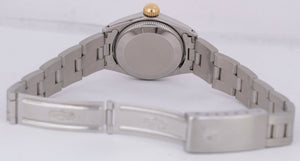 MINT PAPERS Ladies Rolex Oyster Perpetual 24mm ZEPHYR Two-Tone Watch 6804 B+P