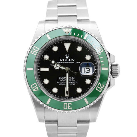 NEW APRIL 2024 PAPERS Rolex Submariner Date GREEN KERMIT 41mm 126610 LV BOX