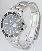 Rolex Submariner Date 40mm Black Dial SWISS MADE Stainless Steel Watch 16610